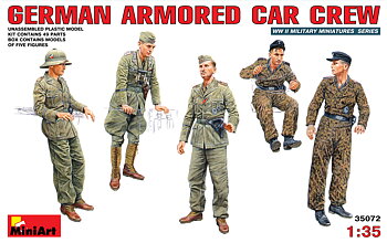 German Armoured Car Crew 1/35