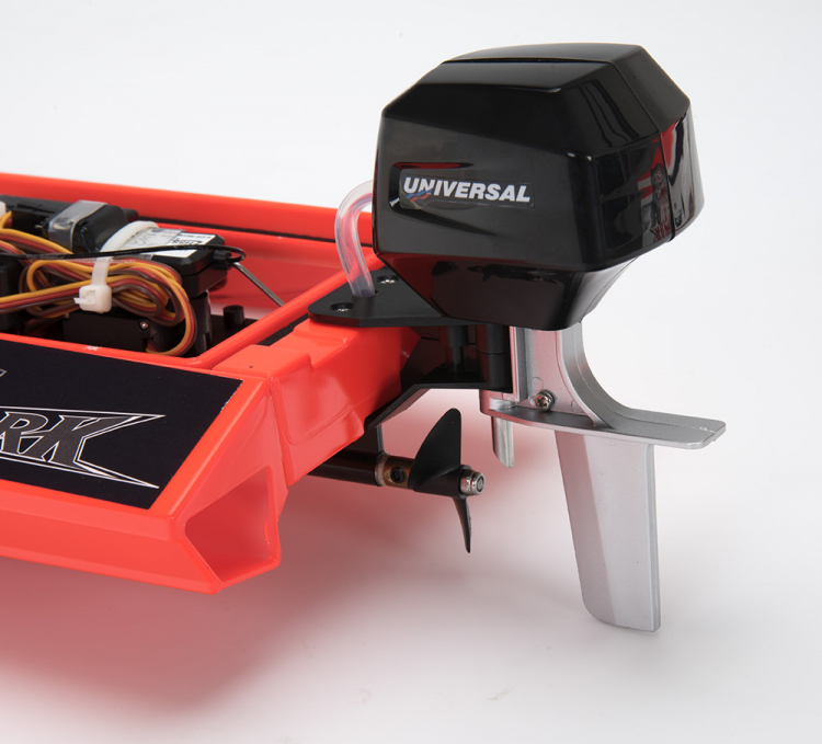 Mad Shark F1 Boat 2.4G RTR Borstlös Red - 4