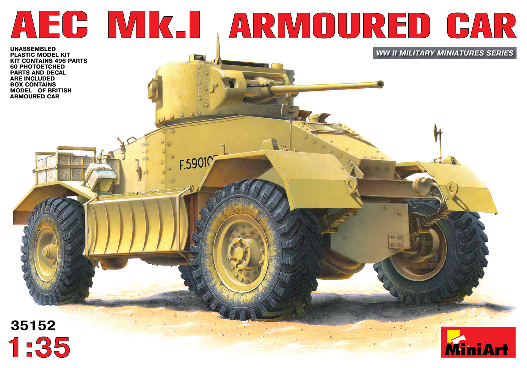 AEC Mk 1 Armoured Car 1/35