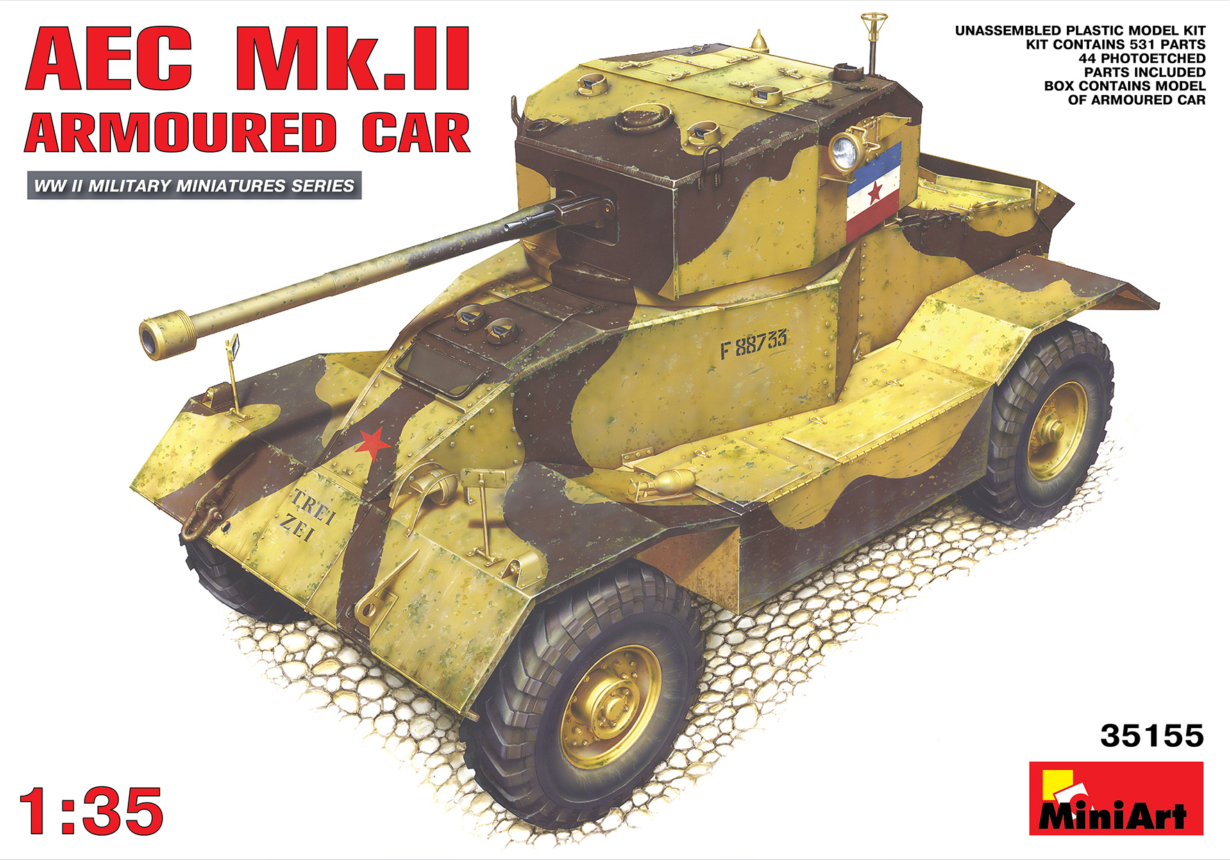 AEC Mk 2 Armoured Car 1/35