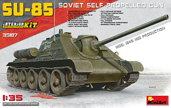 SU-85 1943 m. full interiör 1/35
