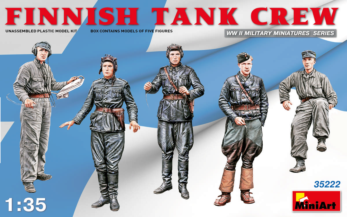 Finnish Tank Crew 1/35 - 2