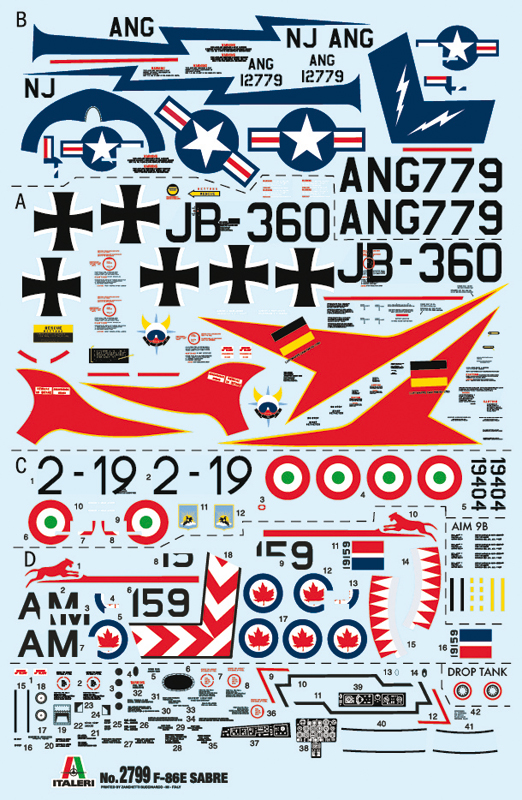 F-86E Sabre 1/48 - 3