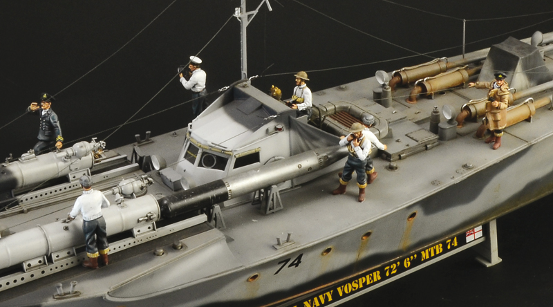 Vosper 74 m. figurer 1/35 - 3