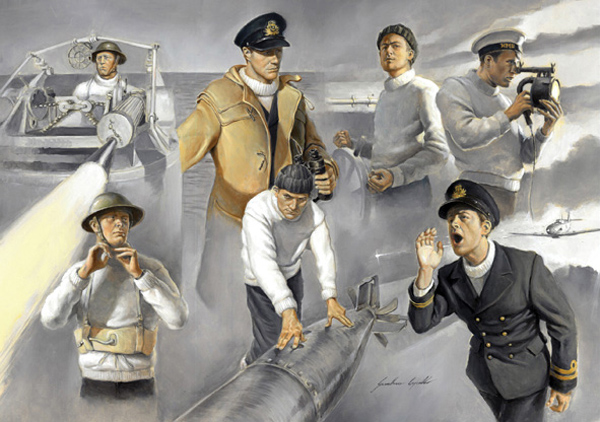 Vosper 74 m. figurer 1/35 - 4