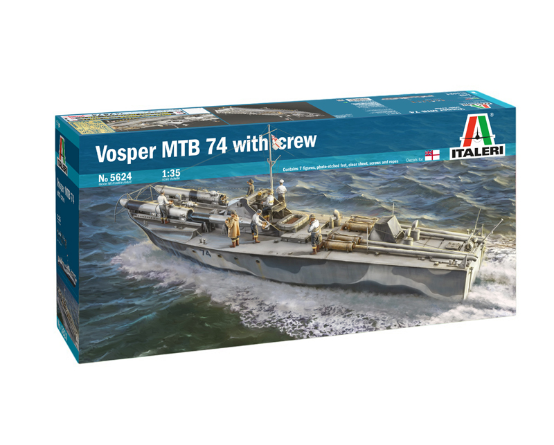 Vosper 74 m. figurer 1/35