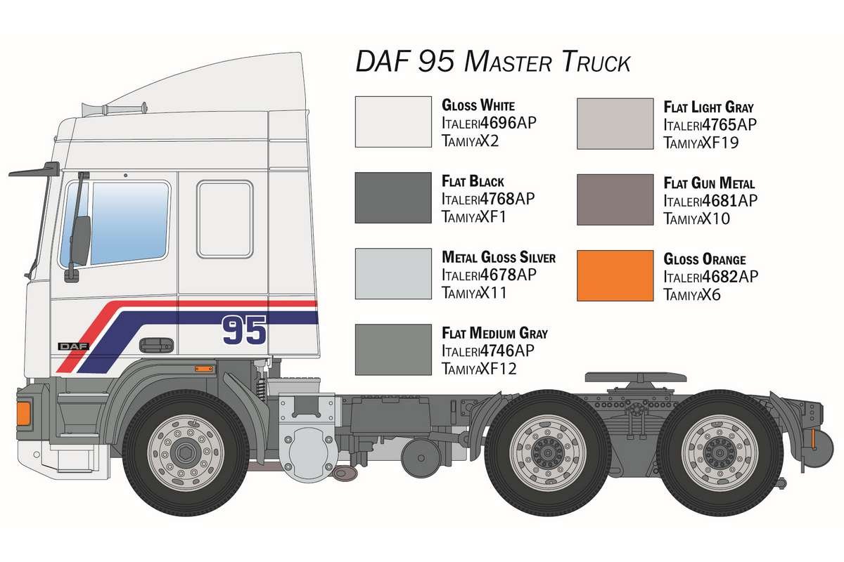 DAF 95 Master Truck 1/24 - 3