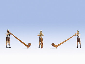 Alphornspelare