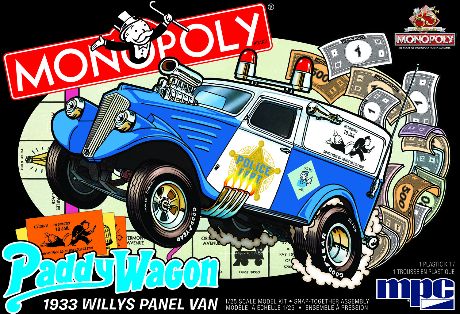 1933 Willys Panel Van - Paddy 1/25