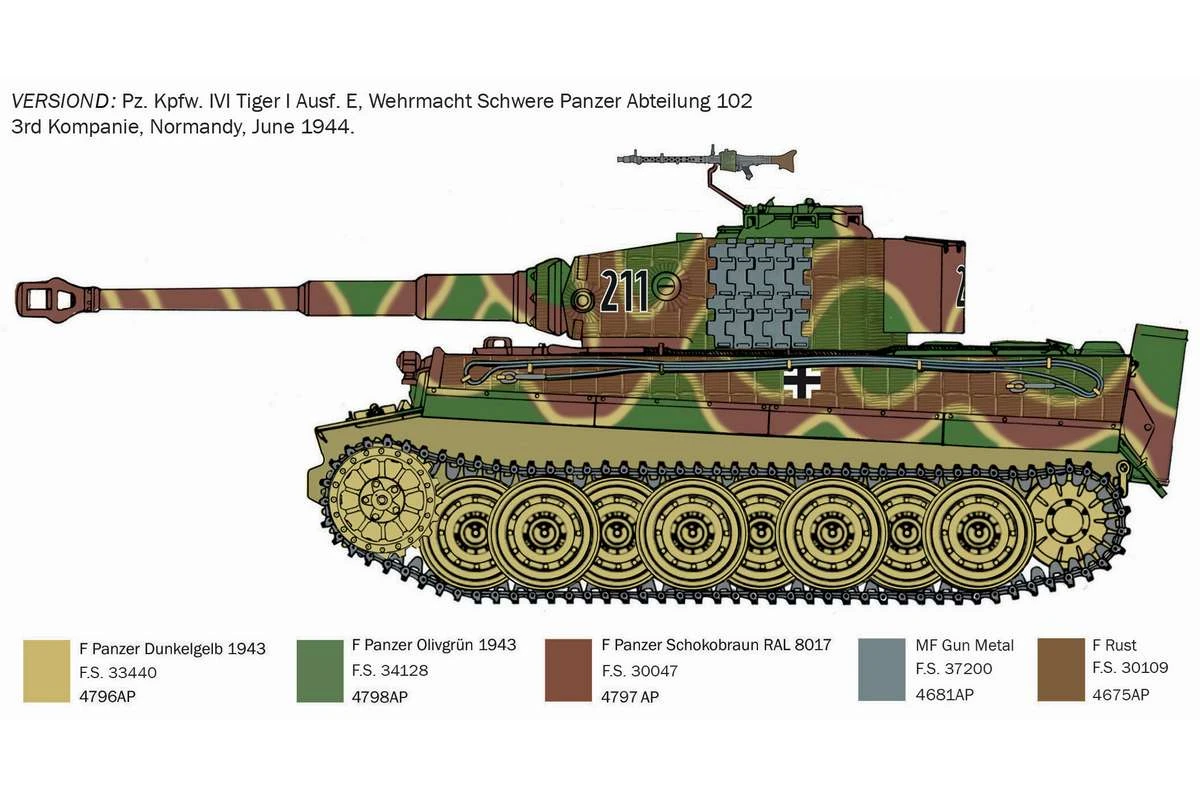 Pz.Kpfw. VI Tiger I Ausf. E 1/35 - 5