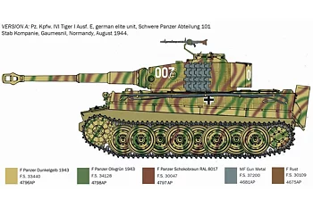 Pz.Kpfw. VI Tiger I Ausf. E 1/35