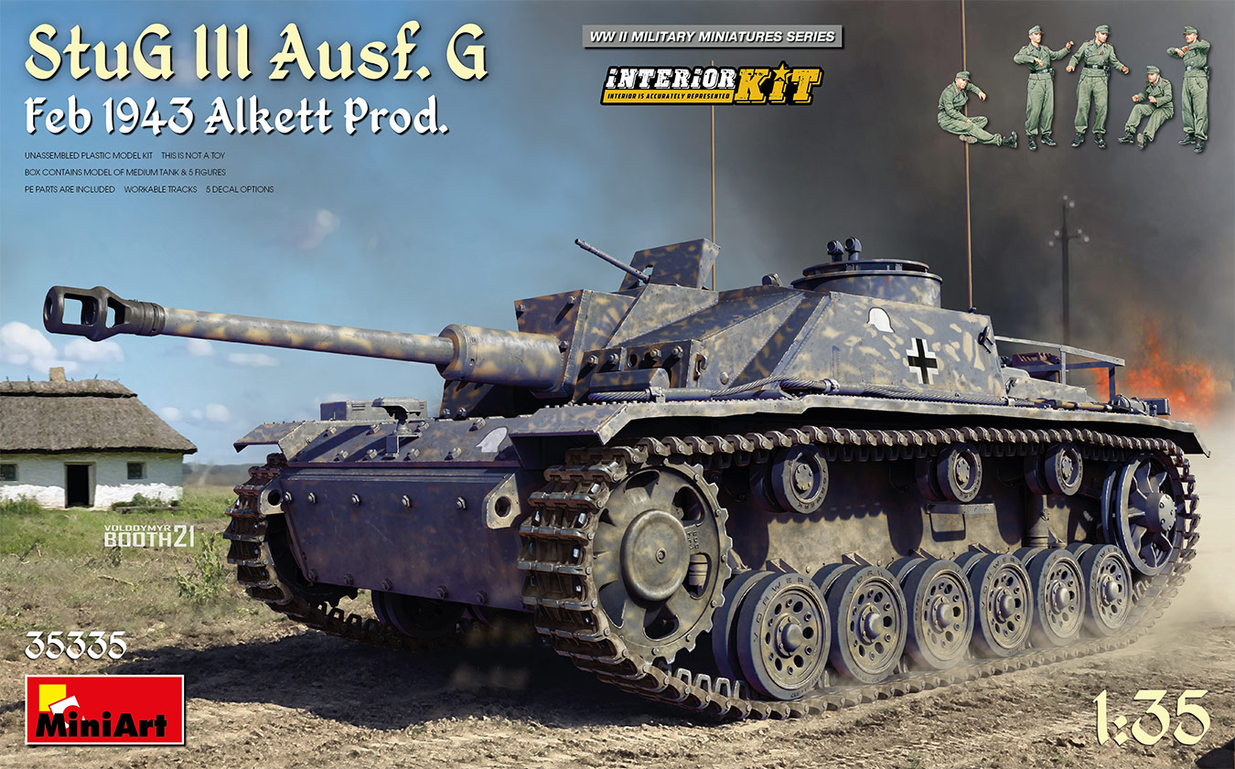 1/35 StuG III Ausf. G Feb 1943 Alkett Prod. Interior Kit - 2