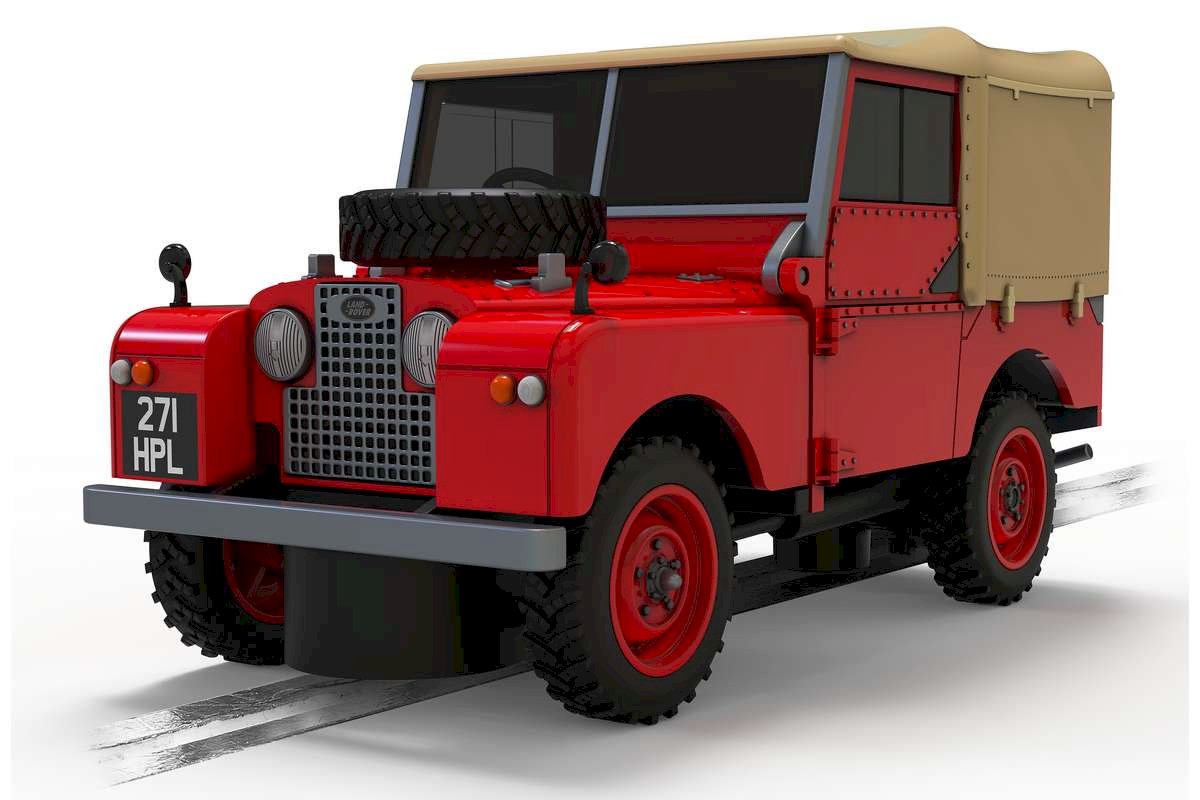 Land Rover Series 1, poppy red 1:32
