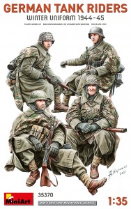 German Tank Riders (Winter Uniform 1944-45) 1/35