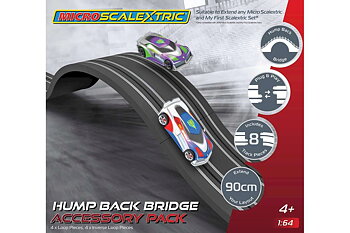 Micro Scalextric, hump backed bridge accessorry pack 1:64