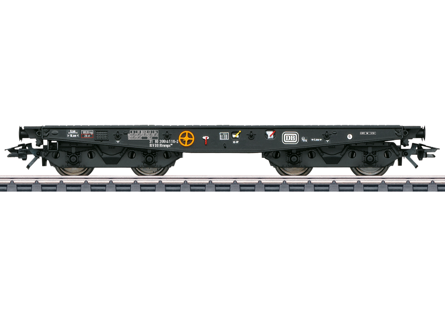 Type Rlmmps 650 Heavy-Duty Flat Car