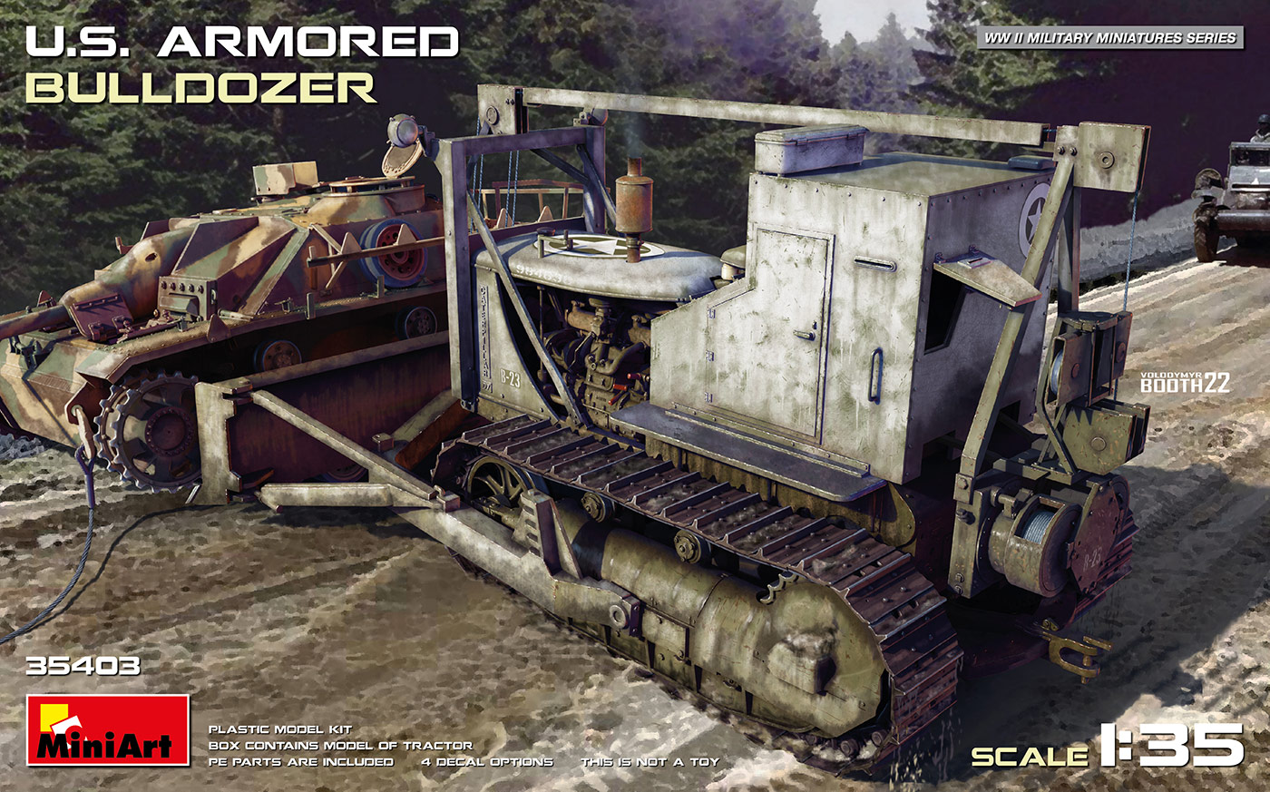 US Bulldozer 1/35