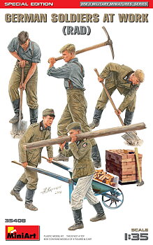German Soldiers at Work (RAD) Special Edition 1/35