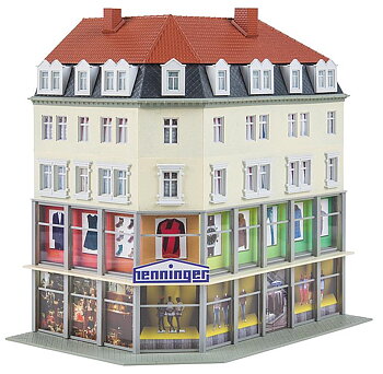Hörnhus med galleria 'Henninger'