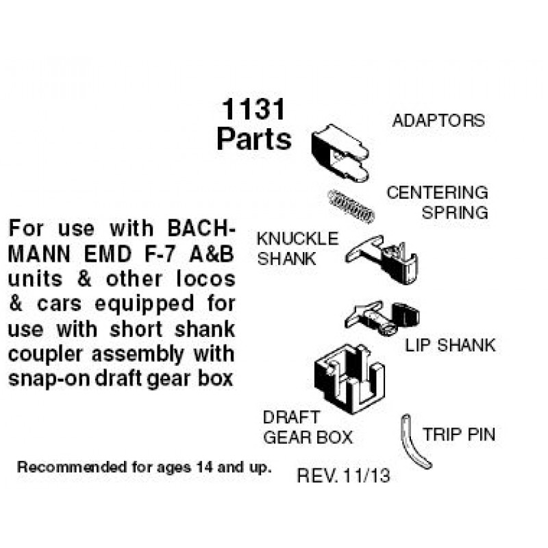 Coupler Conversion Kit 1131