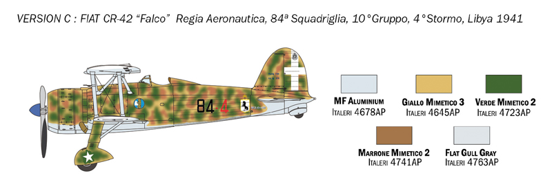 Fiat Cr.42 Falco 1/72 - 5