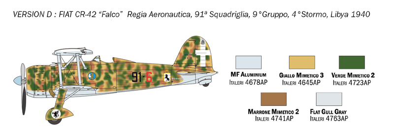Fiat Cr.42 Falco 1/72 - 6