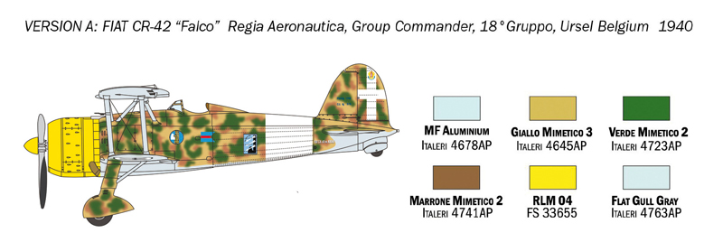 Fiat Cr.42 Falco 1/72 - 3
