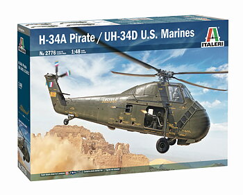 H-34A 'Pirate' Uh-34D Marines 1/48