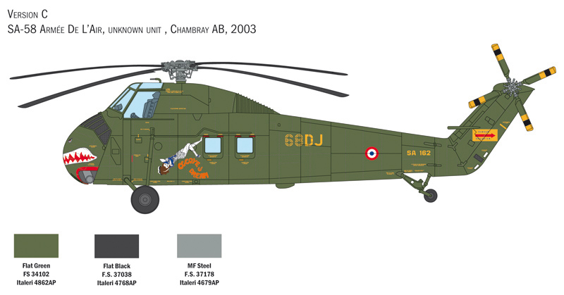 H-34A 'Pirate' Uh-34D Marines 1/48 - 5