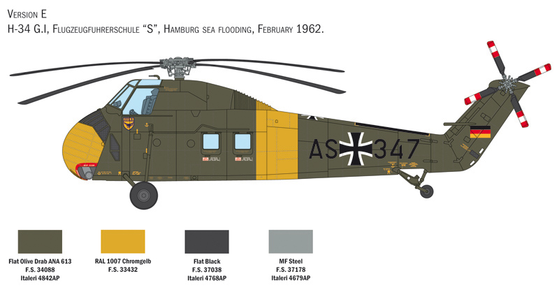 H-34A 'Pirate' Uh-34D Marines 1/48 - 7