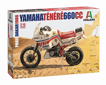 Yamaha Ténéré 660cc Paris Dakar 1986, 1/9