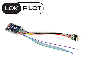 LokPilot 5 DCC/MM/SX/M4, 6-pin NEM651, Retail, Spurweite H0 ,0