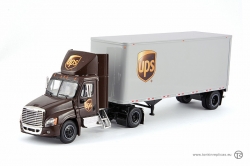 Freightliner + 28' Van tr UPS