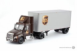 Freightliner + 28' Van tr UPS