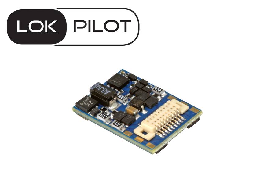 LokPilot 5 micro DCC/MM/SX/M4, Next18, Retail, Spurweite N, TT