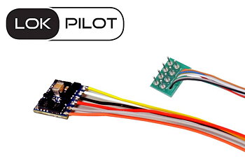 LokPilot 5 micro DCC, 8-pin NEM652, Retail, Spurweite N, TT