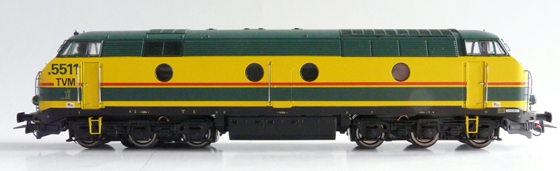 5511 TVM diesel SNCB, AC ljud