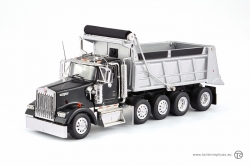 Kenworth W900 Dump 10x4 svart