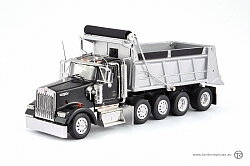 Kenworth W900 Dump 10x4 svart