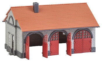 Fire brigade engine house