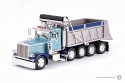 Peterbilt 388 Dump 10x4 Blue