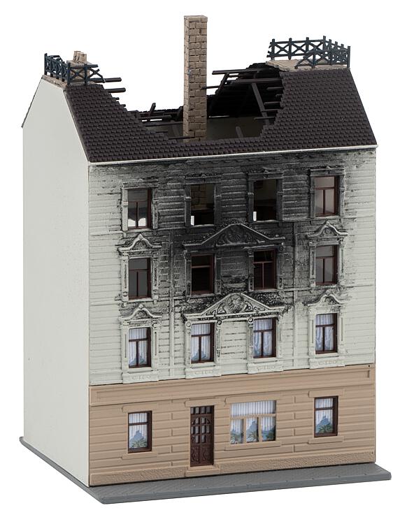 Dwelling house in fire - 3