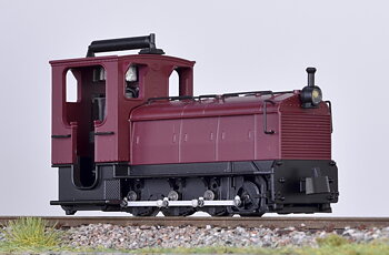Schneider Locotracteur, röd