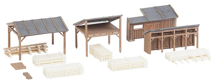 Timber storage sheds - 2