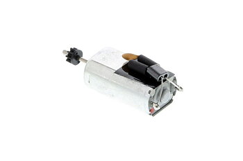 Motor with short shaft