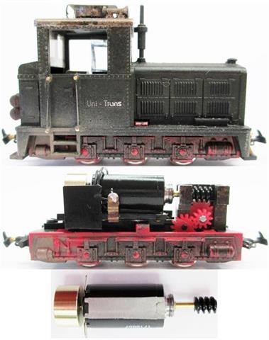 SB-drivning till Roco Feldbahn Diesellok
