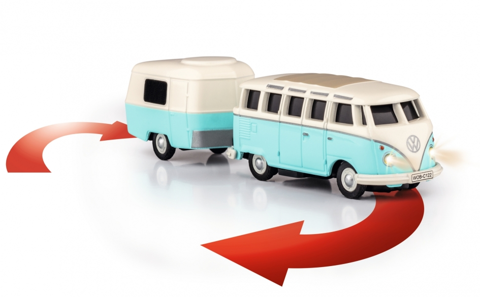 VW T1 Samba Bus w.Trailer 2.4GHz - 2
