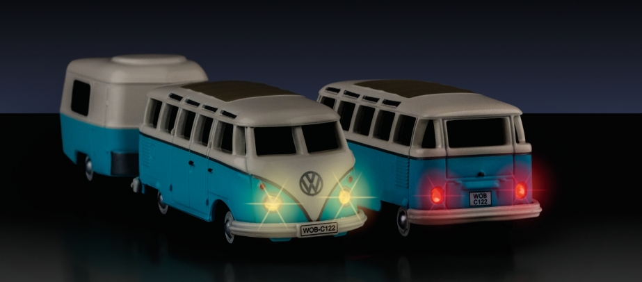 VW T1 Samba Bus w.Trailer 2.4GHz - 3