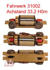 SB-drivning H0m. 33.2mm axelavst.