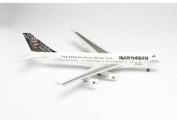 Boeing 747-400 Air Atlantic, 'Ed Force One' Iron Maiden